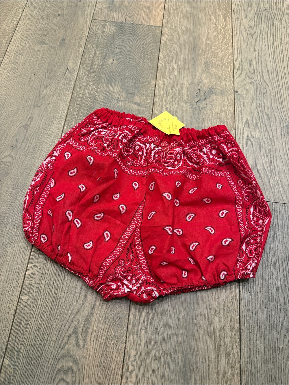 Bandana Puff Shorts